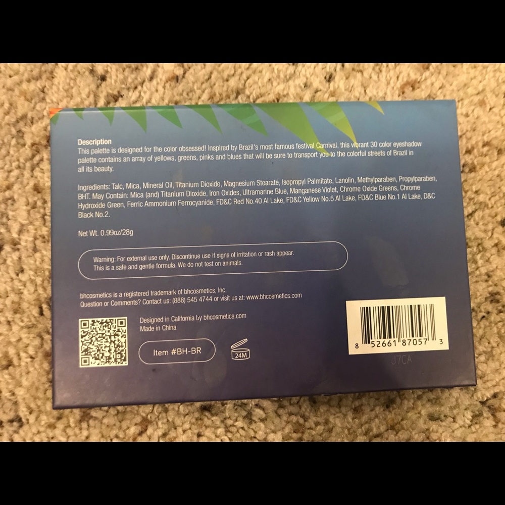 bh cosmetics | Take me to Brazil palette - Picture 7 of 7